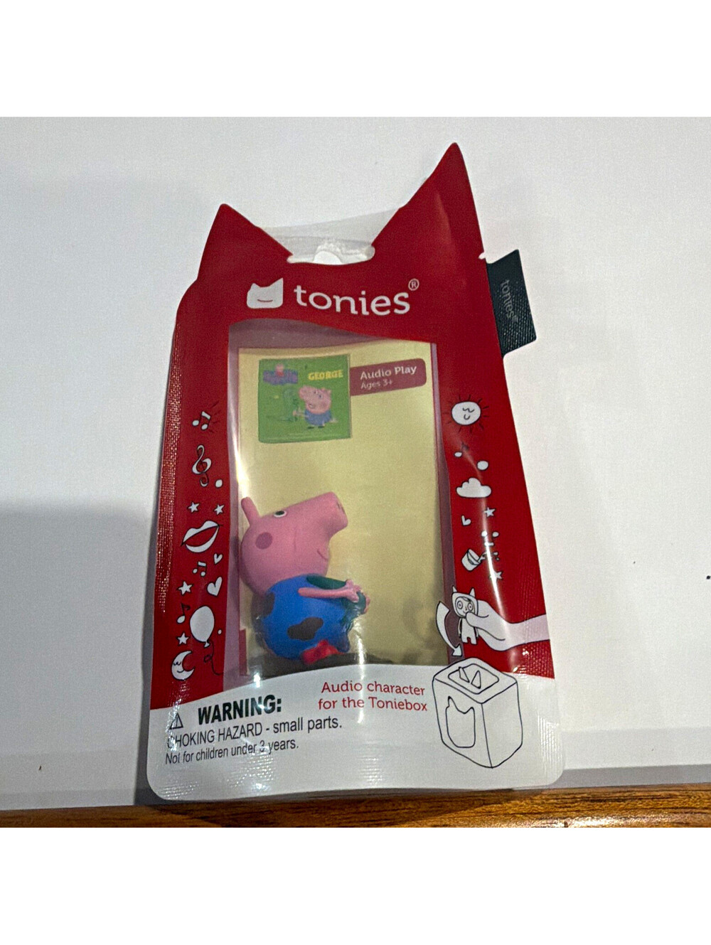 tonies Peppa Pig George Audio Character for Toniebox, Ages 3+